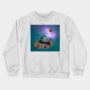 Protein synthesis, illustration, (C055/4122) Crewneck Sweatshirt